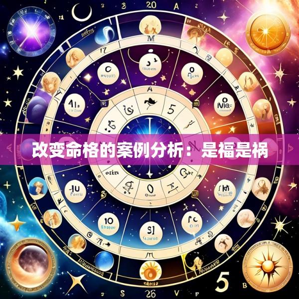 改变命格的案例分析：是福是祸