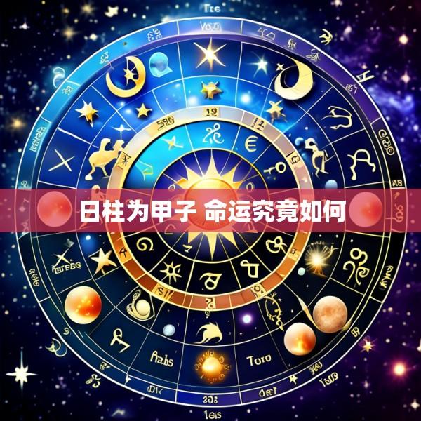 日柱为甲子 命运究竟如何