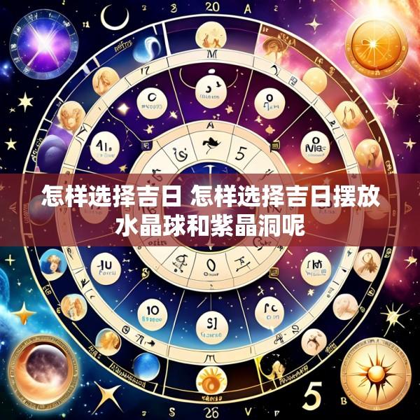 怎样选择吉日 怎样选择吉日摆放水晶球和紫晶洞呢