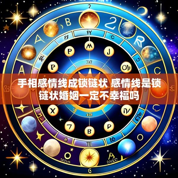 手相感情线成锁链状 感情线是锁链状婚姻一定不幸福吗