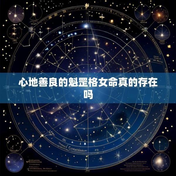 心地善良的魁罡格女命真的存在吗