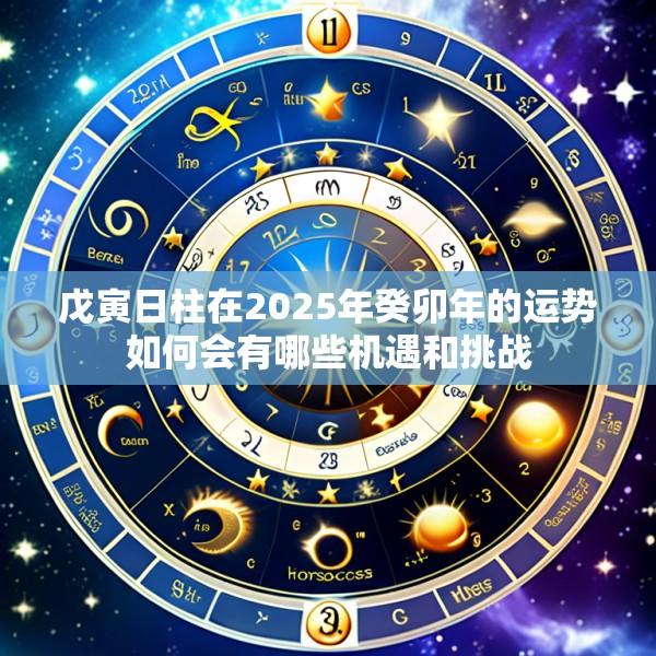 戊寅日柱在2025年癸卯年的运势如何会有哪些机遇和挑战