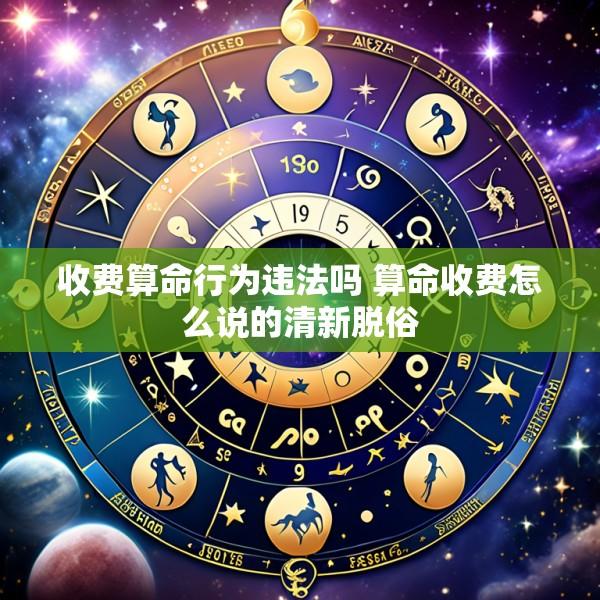收费算命行为违法吗 算命收费怎么说的清新脱俗