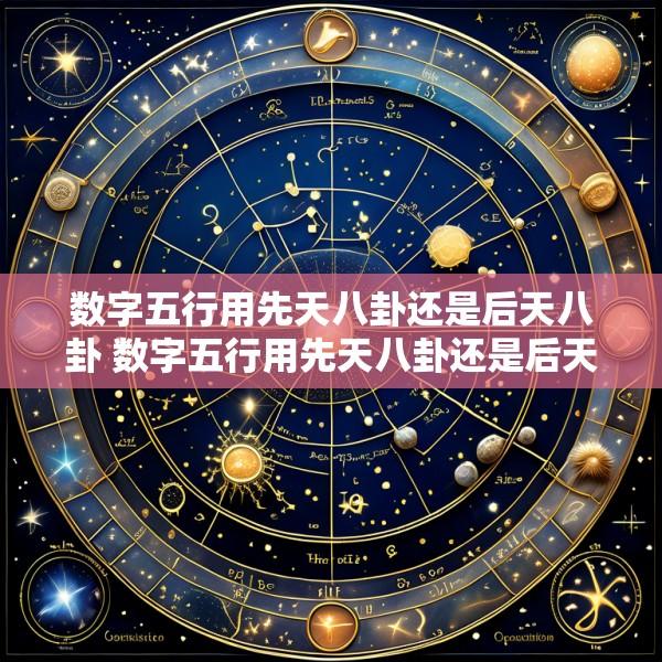 数字五行用先天八卦还是后天八卦 数字五行用先天八卦还是后天八卦好