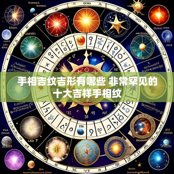 手相吉纹吉形有哪些 非常罕见的十大吉祥手相纹
