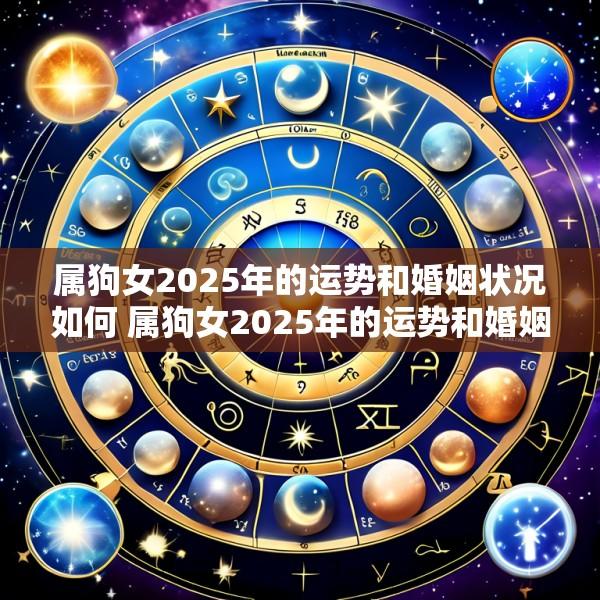 属狗女2025年的运势和婚姻状况如何 属狗女2025年的运势和婚姻状况如何样