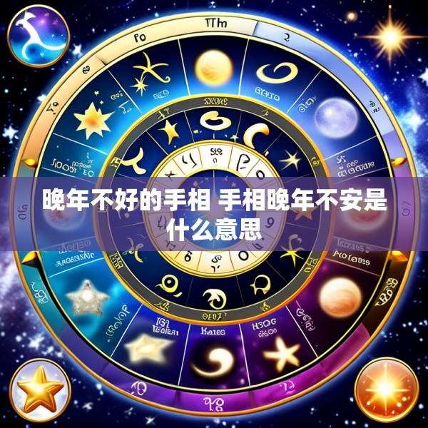 晚年不好的手相 手相晚年不安是什么意思