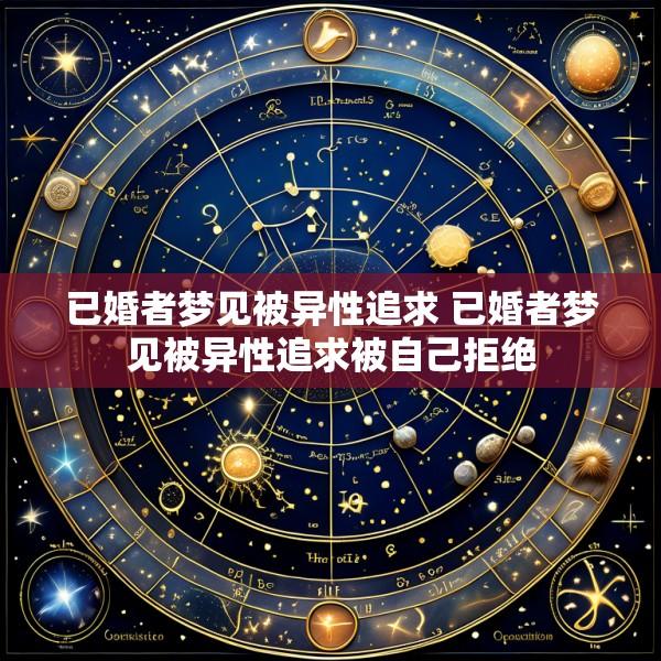 已婚者梦见被异性追求 已婚者梦见被异性追求被自己拒绝