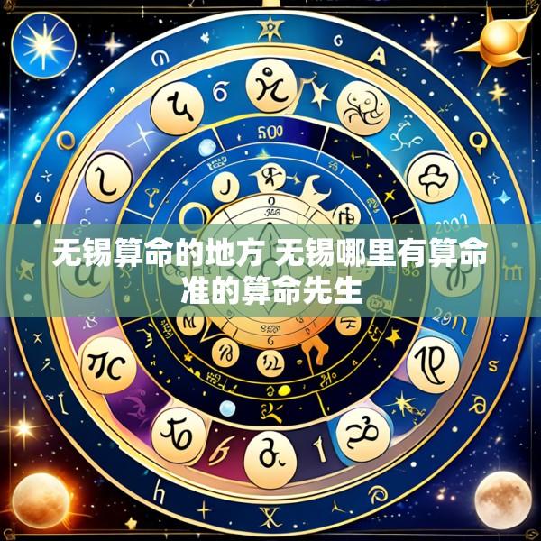 无锡算命的地方 无锡哪里有算命准的算命先生