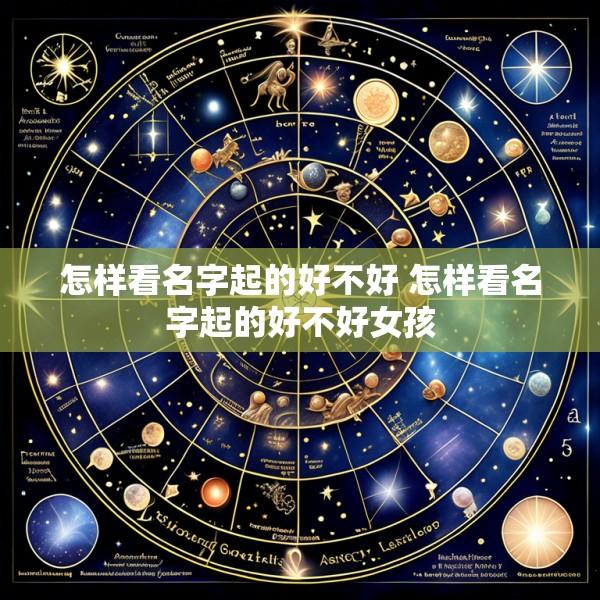 怎样看名字起的好不好 怎样看名字起的好不好女孩