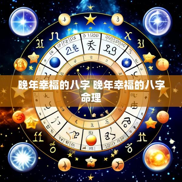 晚年幸福的八字 晚年幸福的八字命理