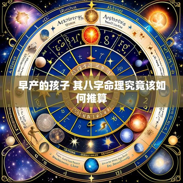 早产的孩子 其八字命理究竟该如何推算