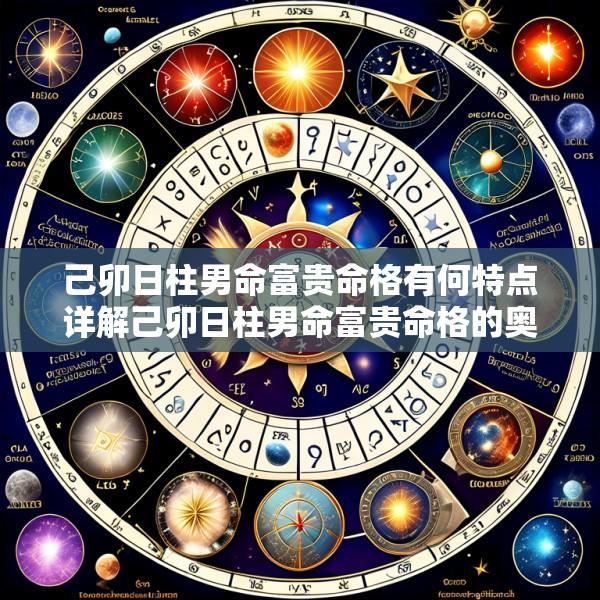 己卯日柱男命富贵命格有何特点详解己卯日柱男命富贵命格的奥秘