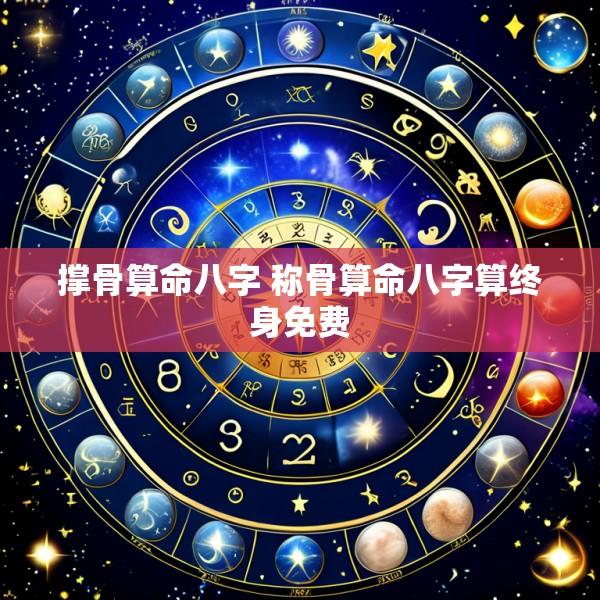 撑骨算命八字 称骨算命八字算终身免费
