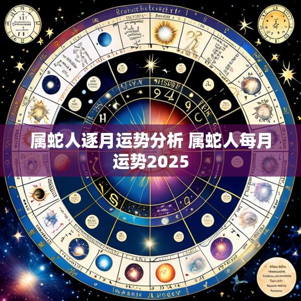 属蛇人逐月运势分析 属蛇人每月运势2025