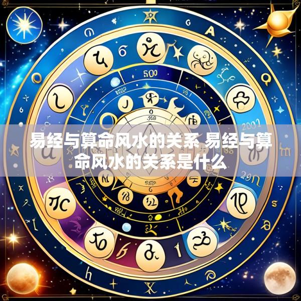 易经与算命风水的关系 易经与算命风水的关系是什么