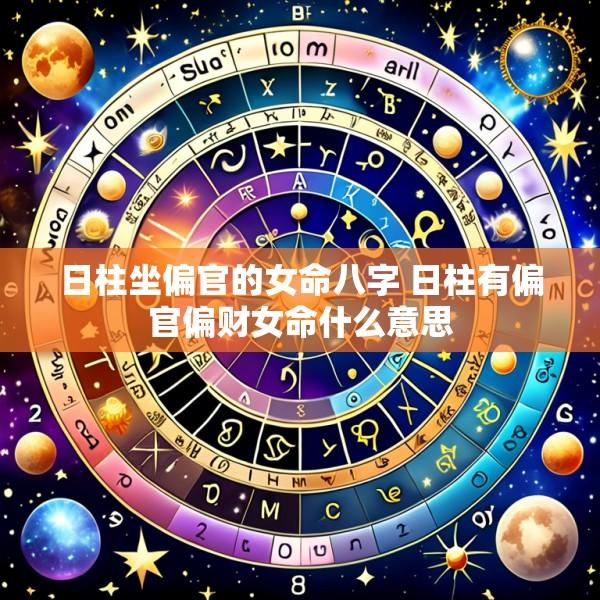 日柱坐偏官的女命八字 日柱有偏官偏财女命什么意思