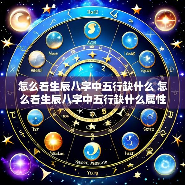 怎么看生辰八字中五行缺什么 怎么看生辰八字中五行缺什么属性