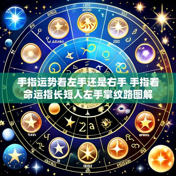 手指运势看左手还是右手 手指看命运指长短人左手掌纹路图解