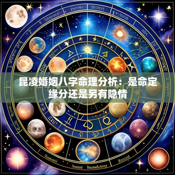 昆凌婚姻八字命理分析：是命定缘分还是另有隐情