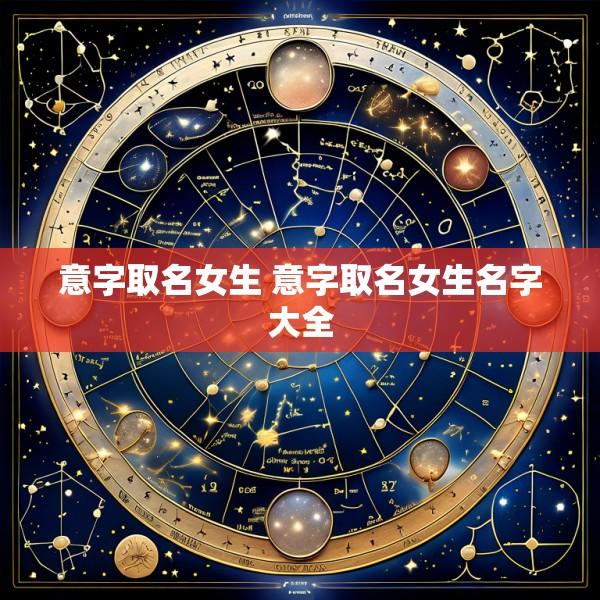 意字取名女生 意字取名女生名字大全