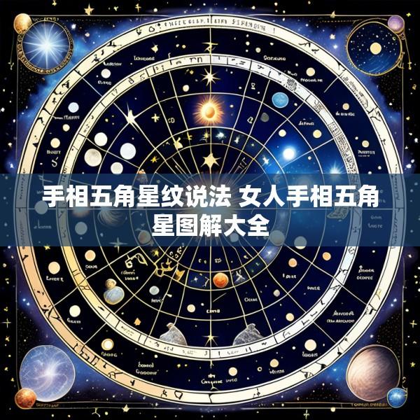 手相五角星纹说法 女人手相五角星图解大全