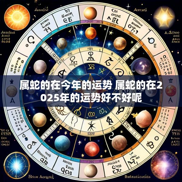 属蛇的在今年的运势 属蛇的在2025年的运势好不好呢