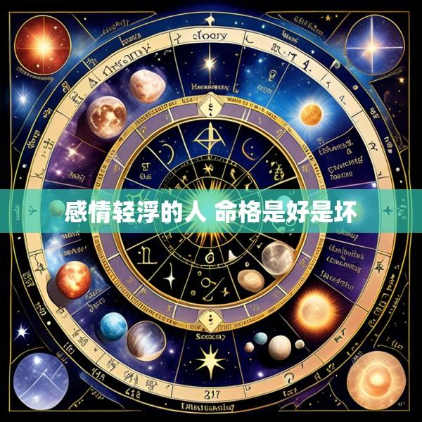 感情轻浮的人 命格是好是坏