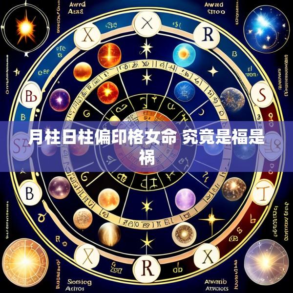 月柱日柱偏印格女命 究竟是福是祸