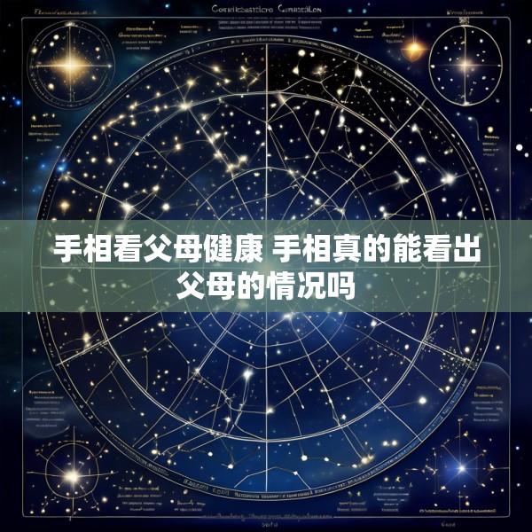 手相看父母健康 手相真的能看出父母的情况吗