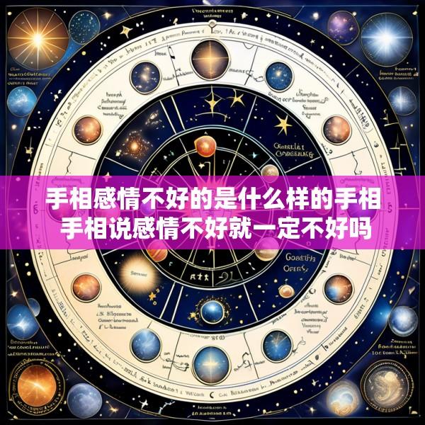 手相感情不好的是什么样的手相 手相说感情不好就一定不好吗
