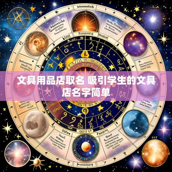 文具用品店取名 吸引学生的文具店名字简单