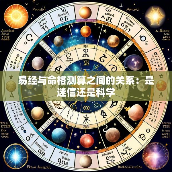 易经与命格测算之间的关系：是迷信还是科学