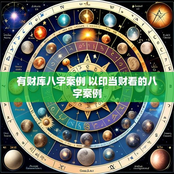 有财库八字案例 以印当财看的八字案例