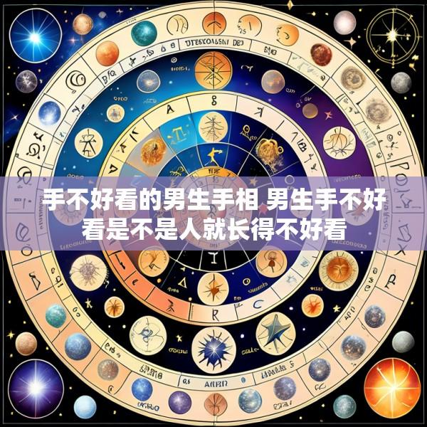 手不好看的男生手相 男生手不好看是不是人就长得不好看