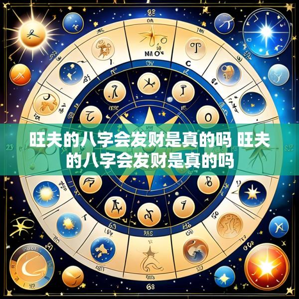 旺夫的八字会发财是真的吗 旺夫的八字会发财是真的吗