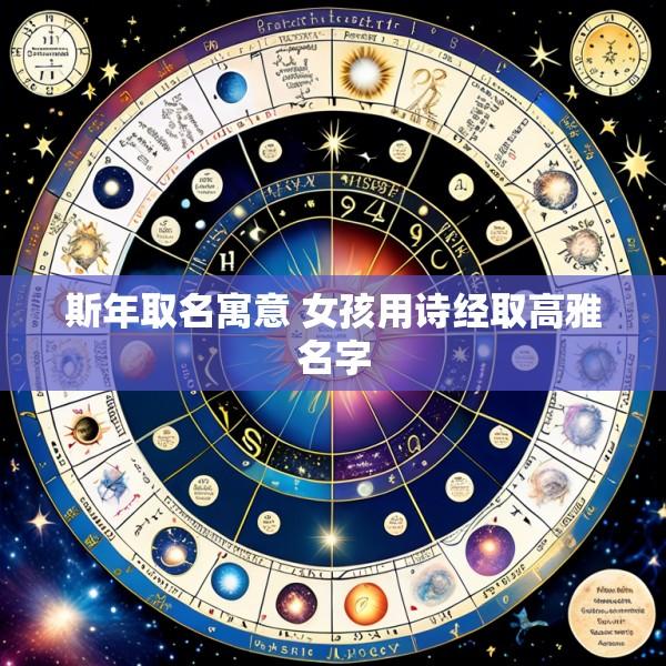 斯年取名寓意 女孩用诗经取高雅名字
