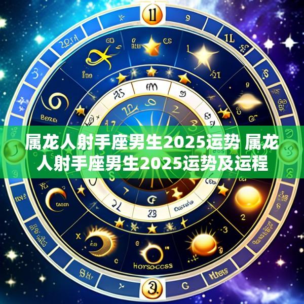 属龙人射手座男生2025运势 属龙人射手座男生2025运势及运程