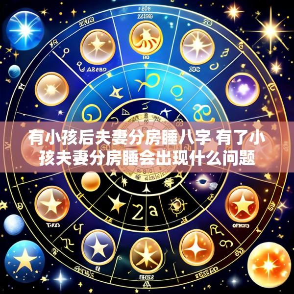 有小孩后夫妻分房睡八字 有了小孩夫妻分房睡会出现什么问题