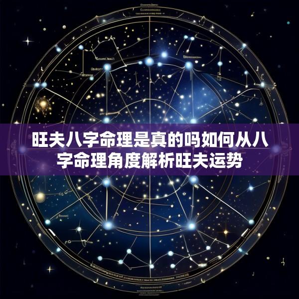 旺夫八字命理是真的吗如何从八字命理角度解析旺夫运势