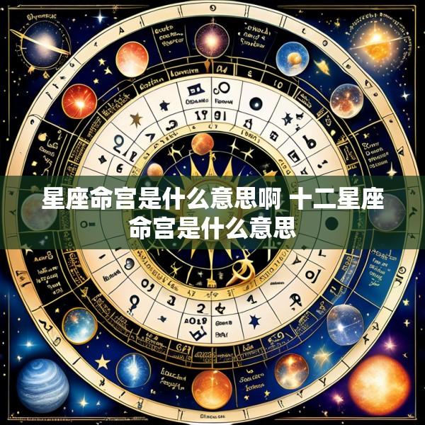 星座命宫是什么意思啊 十二星座命宫是什么意思