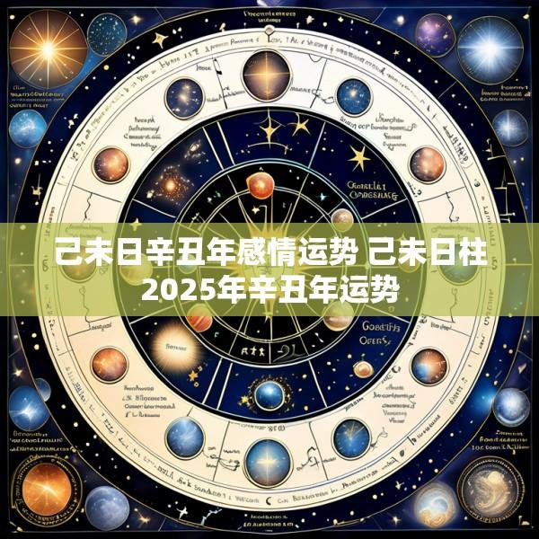 己未日辛丑年感情运势 己未日柱2025年辛丑年运势
