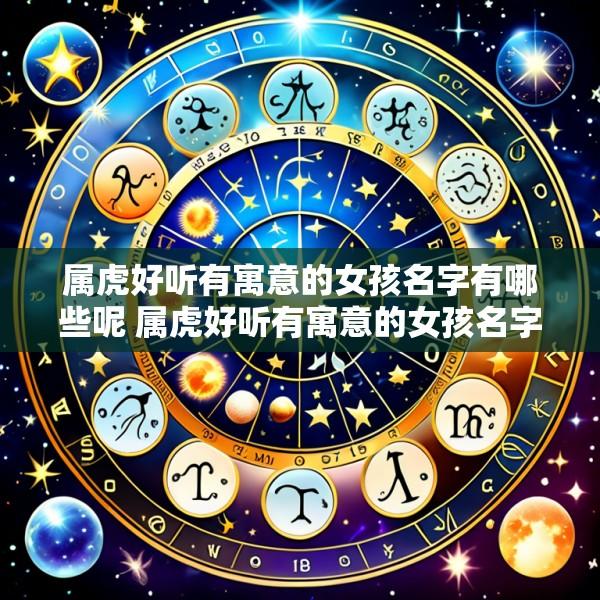 属虎好听有寓意的女孩名字有哪些呢 属虎好听有寓意的女孩名字有哪些呢两个字