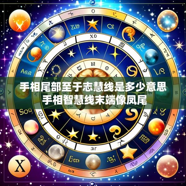 手相尾部至于志慧线是多少意思 手相智慧线末端像凤尾