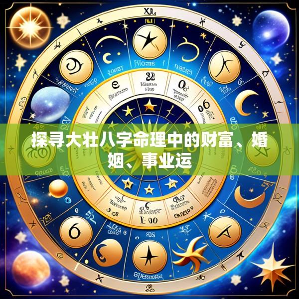 探寻大壮八字命理中的财富、婚姻、事业运