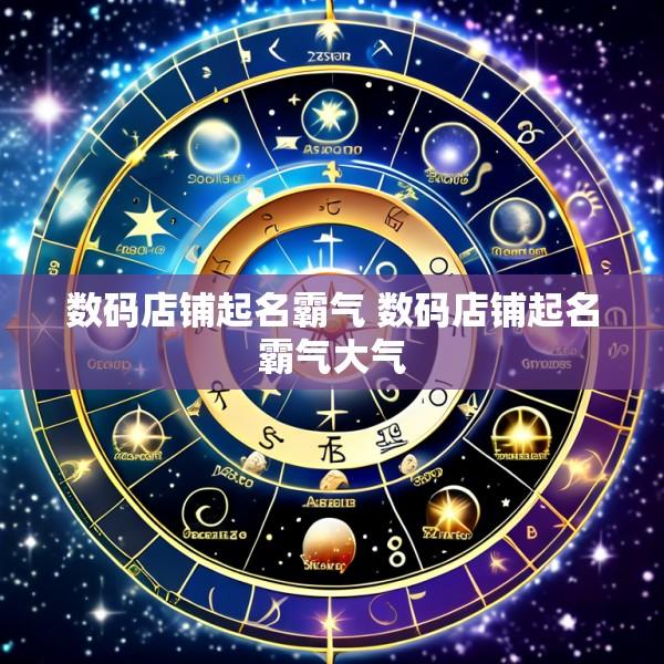 数码店铺起名霸气 数码店铺起名霸气大气