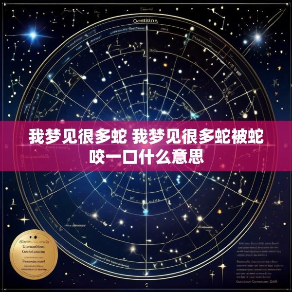 我梦见很多蛇 我梦见很多蛇被蛇咬一口什么意思