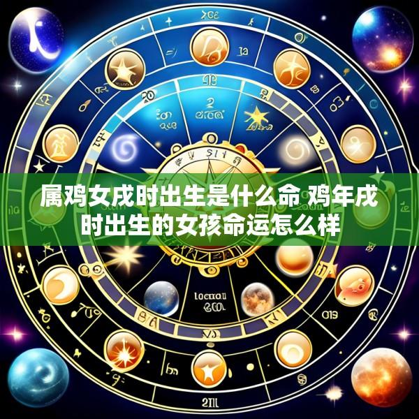 属鸡女戌时出生是什么命 鸡年戌时出生的女孩命运怎么样