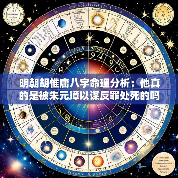 明朝胡惟庸八字命理分析：他真的是被朱元璋以谋反罪处死的吗