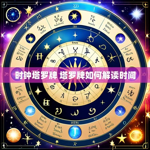 时钟塔罗牌 塔罗牌如何解读时间
